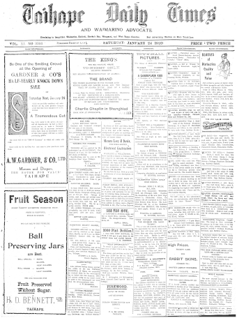 Issue page