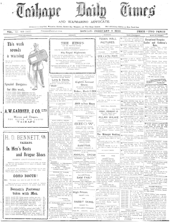 Issue page