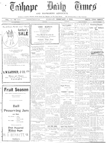 Issue page