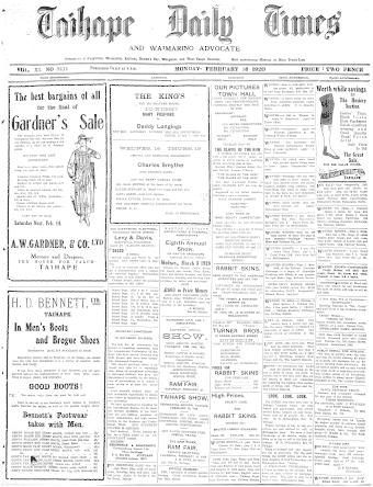 Issue page
