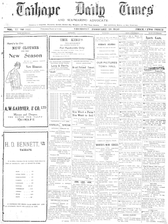 Issue page