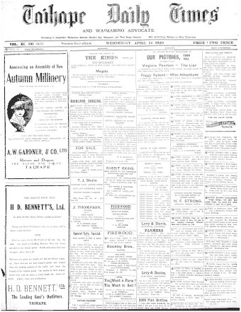 Issue page