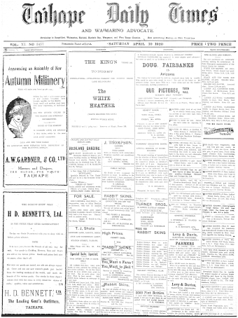 Issue page