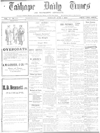 Issue page