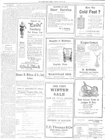 Issue page