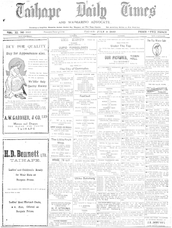 Issue page