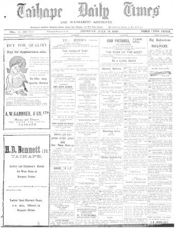 Issue page