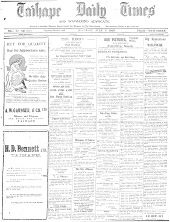 Issue page