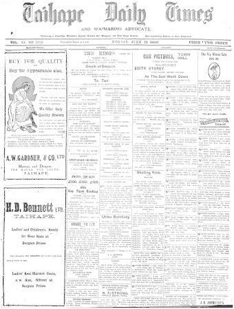 Issue page