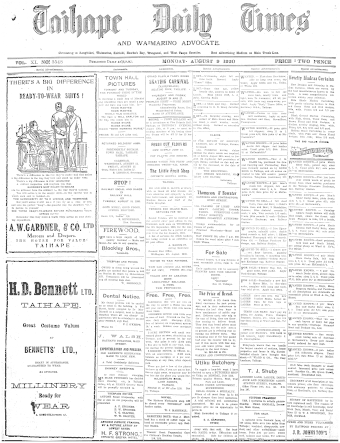 Issue page
