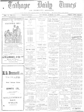 Issue page