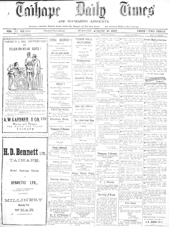 Issue page
