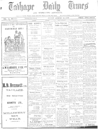 Issue page
