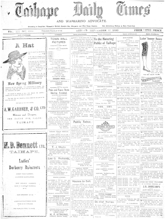 Issue page