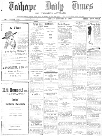 Issue page