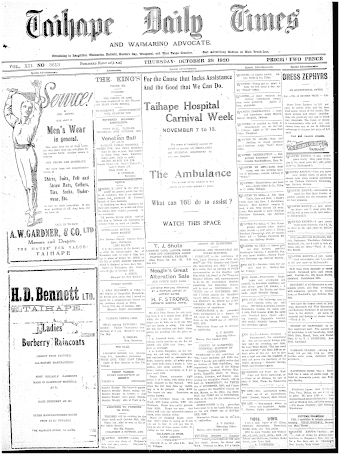 Issue page