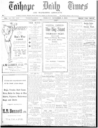 Issue page