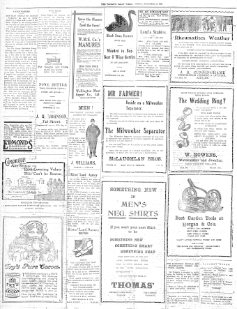 Issue page