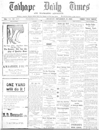 Issue page