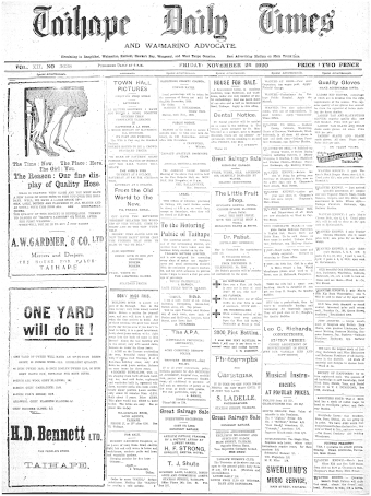 Issue page