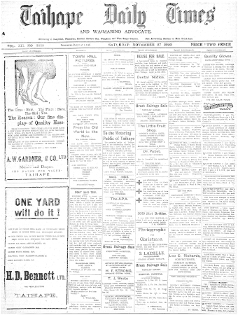 Issue page