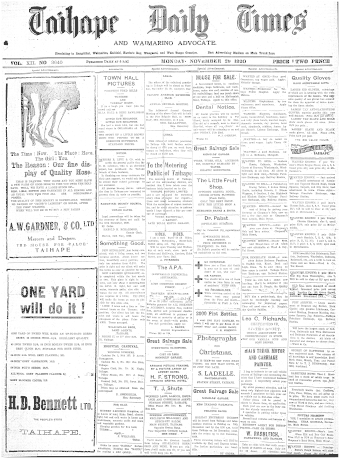 Issue page