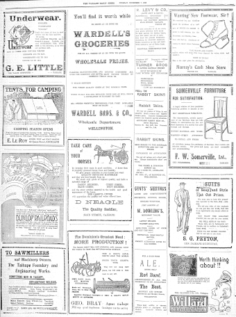 Issue page