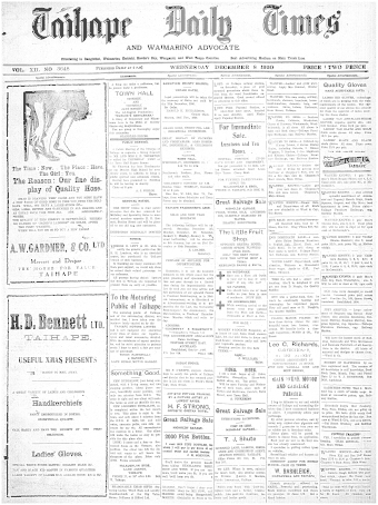 Issue page