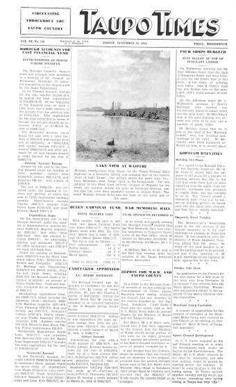Issue page
