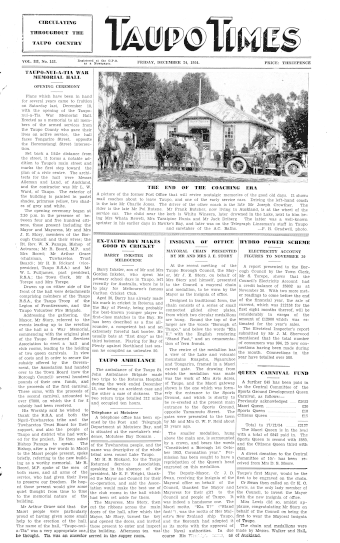 Issue page