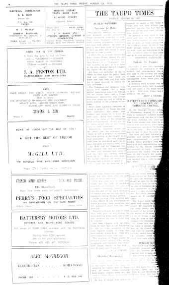 Issue page