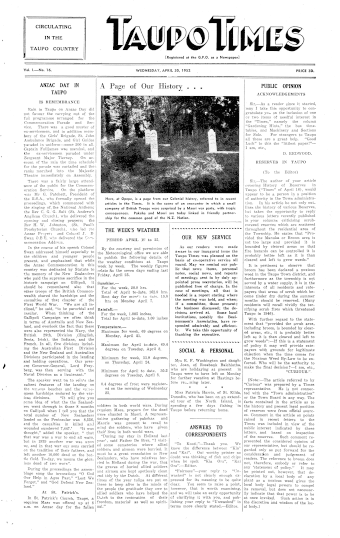 Issue page