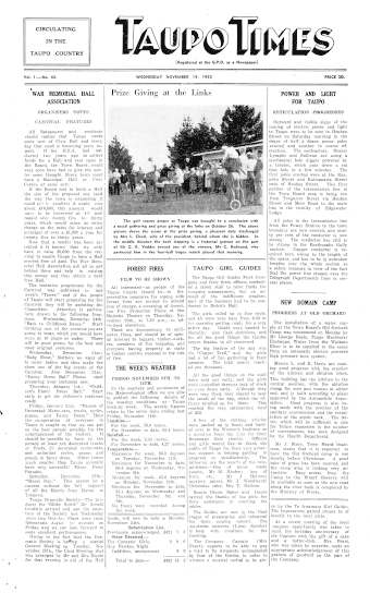 Issue page