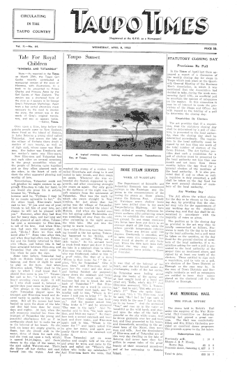 Issue page