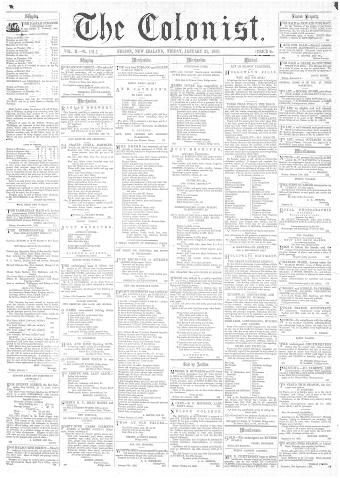 Issue page