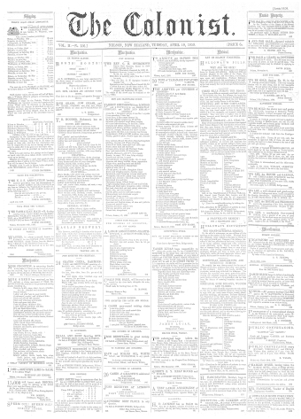 Issue page