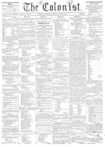 Issue page