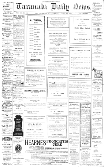 Issue page