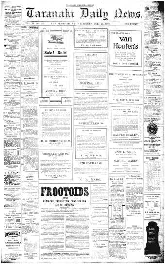 Issue page