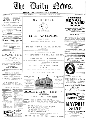 Issue page