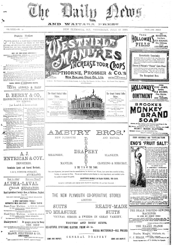 Issue page