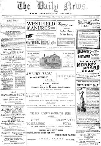 Issue page