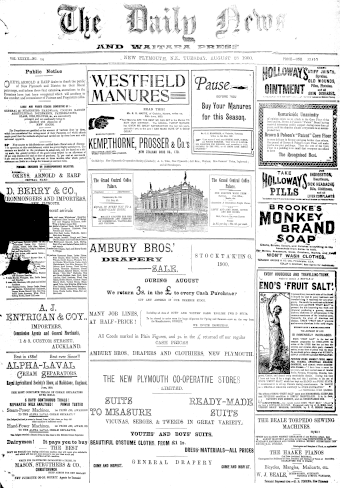 Issue page