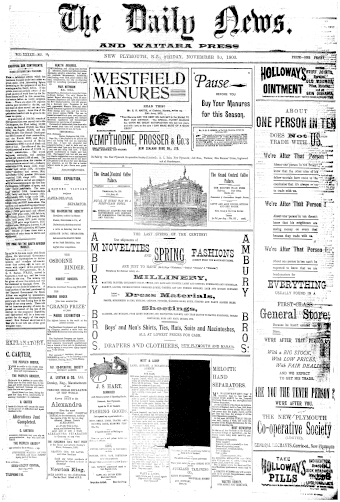 Issue page