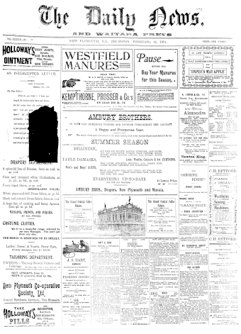 Issue page