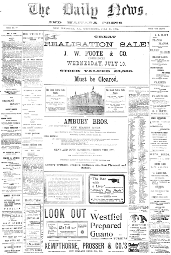 Issue page