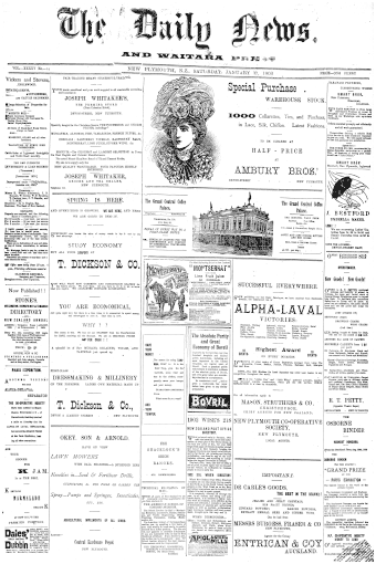 Issue page