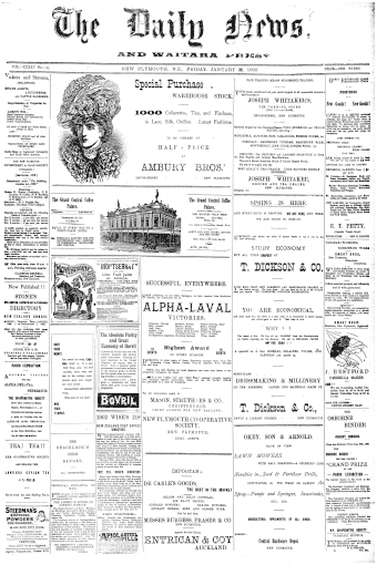 Issue page