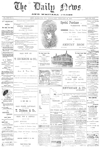 Issue page