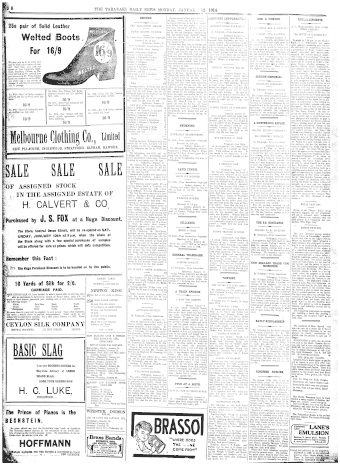 Issue page
